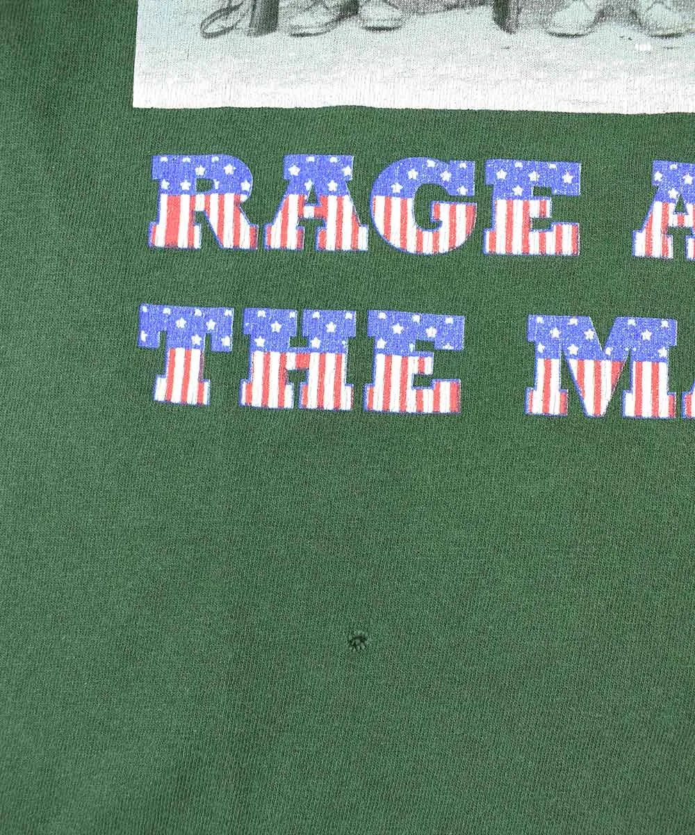 1990s RAGE AGAINST THE MACHINE T-Shirt (XL)
