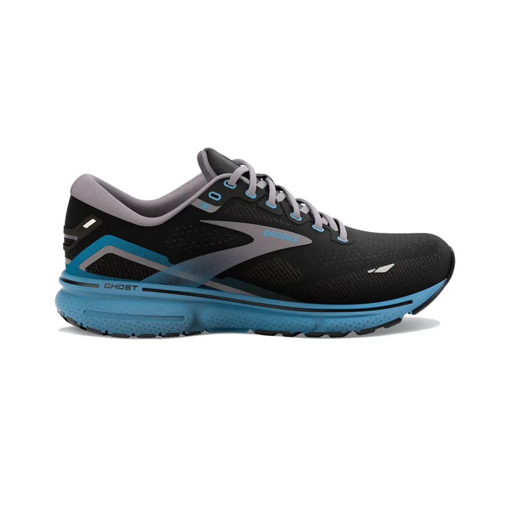 BROOKS GHOST 15 BLACK/BLACKENED PEARL/BLUE - MENS