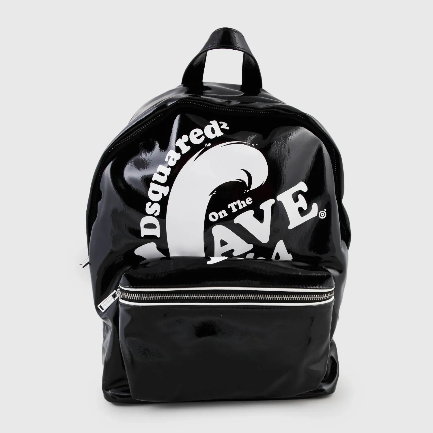 Dsquared2 Shiny Backpack With Wave 1964 Graphics