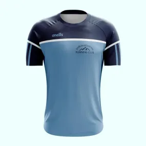 Dublin Mountain Running Club Male Athletic Printed T-Shirt
