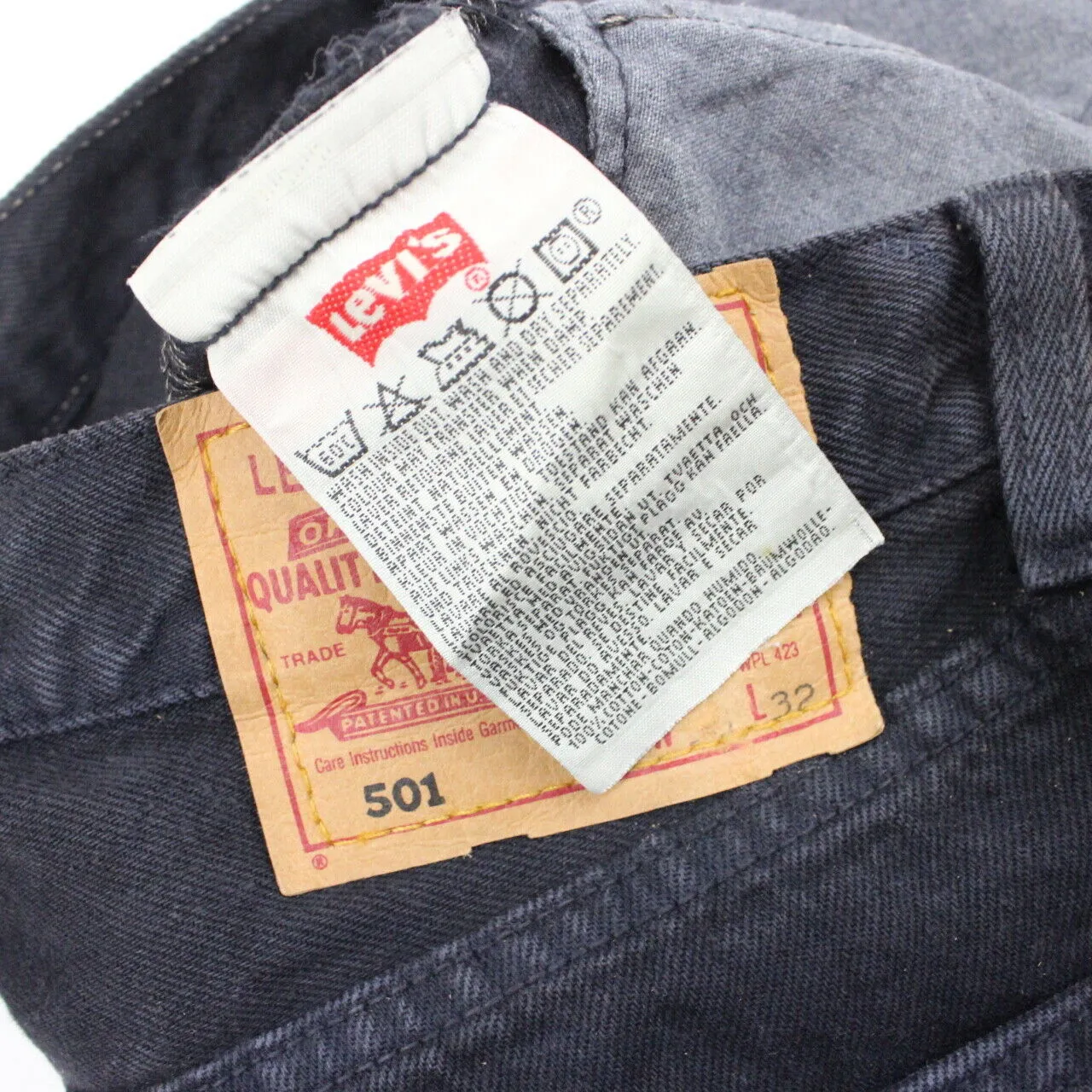 LEVIS 501 Jeans Black | W31 L32