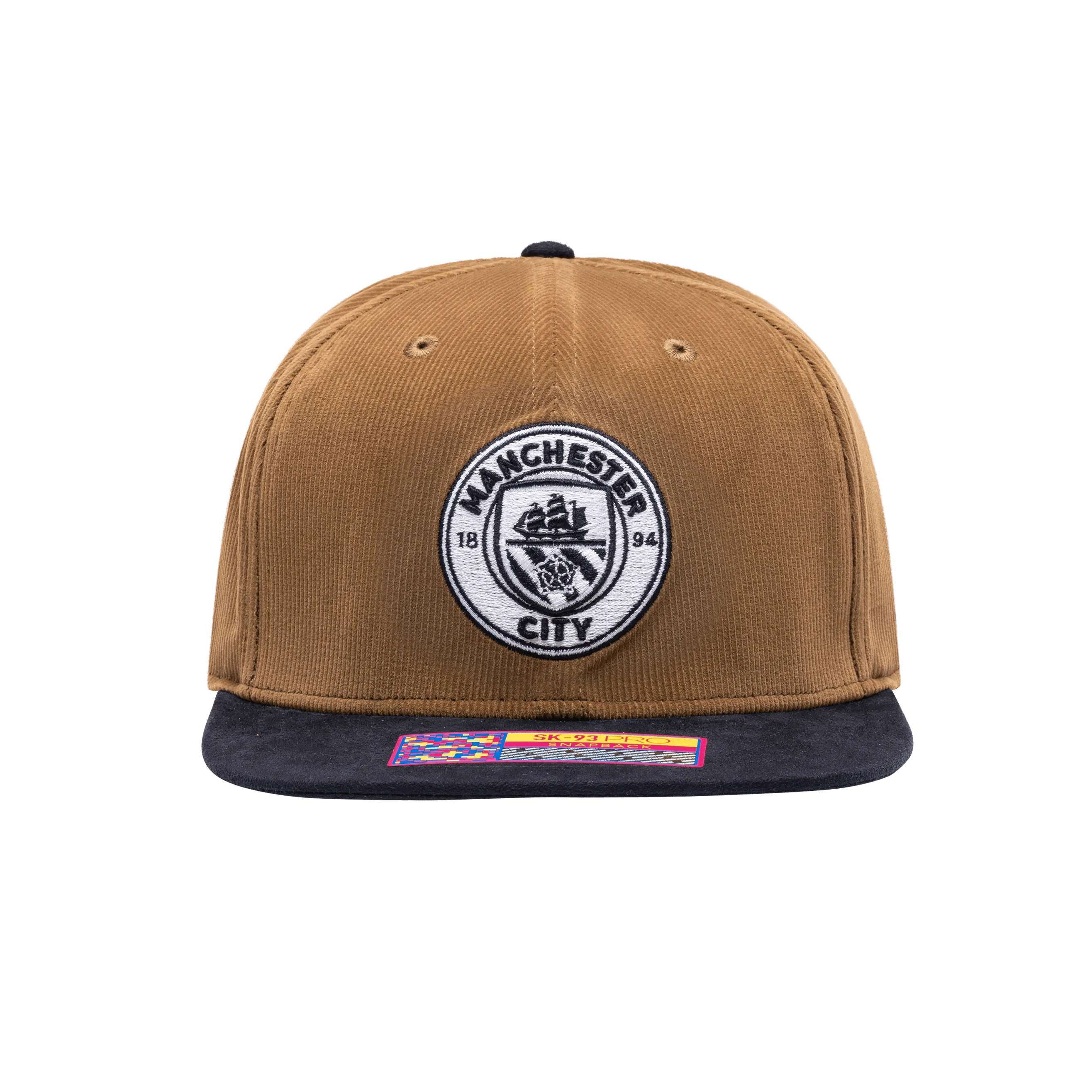 Manchester City Cognac Snapback Hat