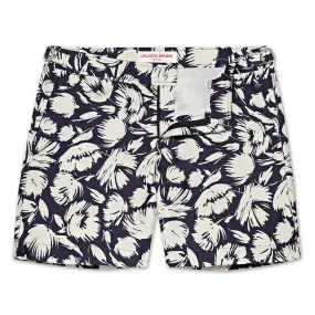 Orlebar Brown - Bulldog Botany Swim Shorts in Navy/White Sand