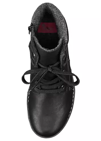 Padded Collar Ankle Boots by Rieker | Look Again
