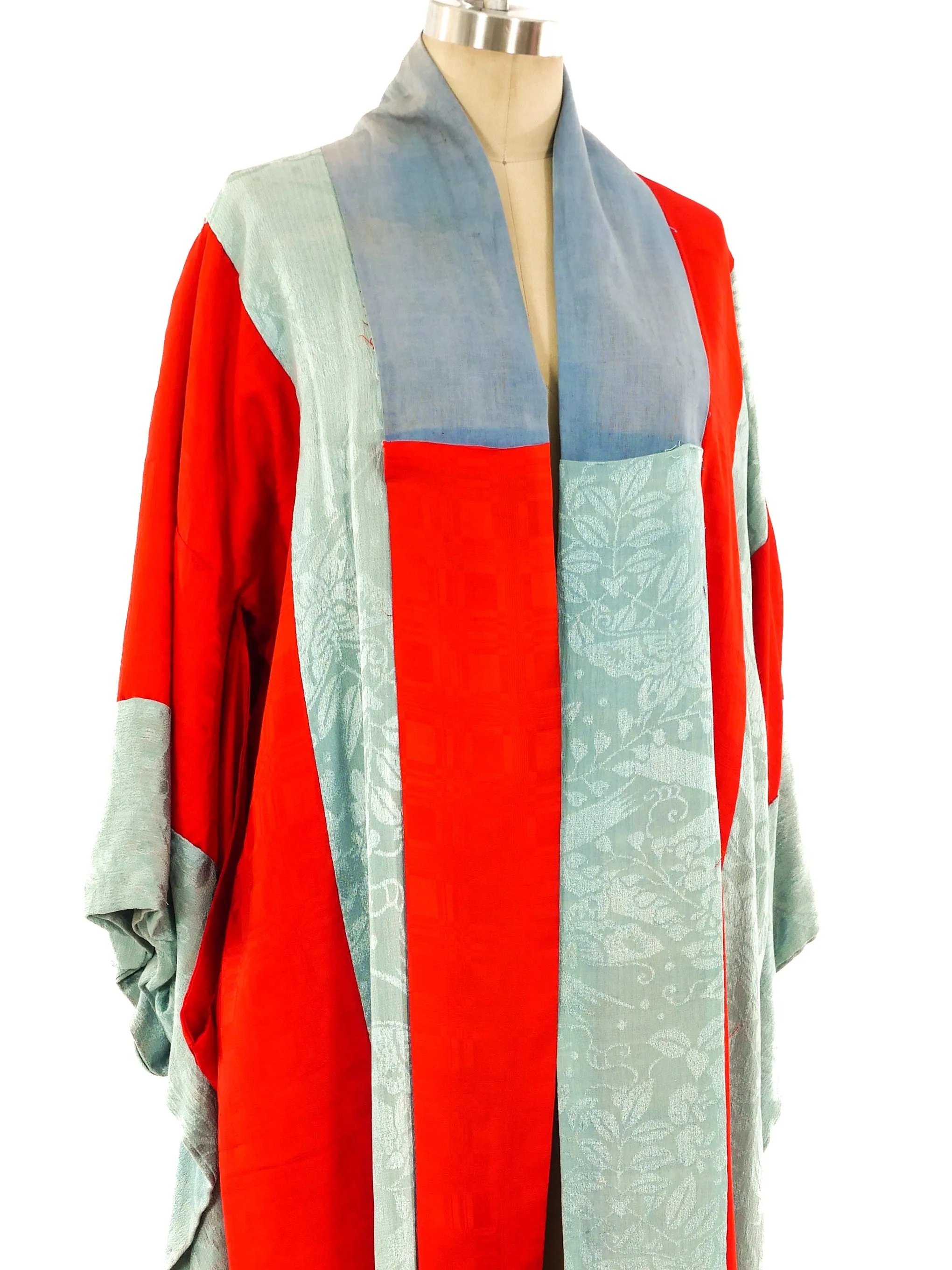 Patchwork Silk Kimono