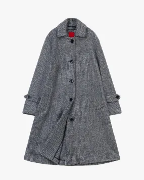 PIALEA Herringbone 'Loden Coat'