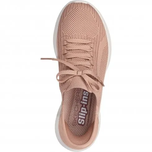 Skechers Ultra Flex 3.0 Brilliant Path | Tan | Women's Comfort Slip-in Trainers