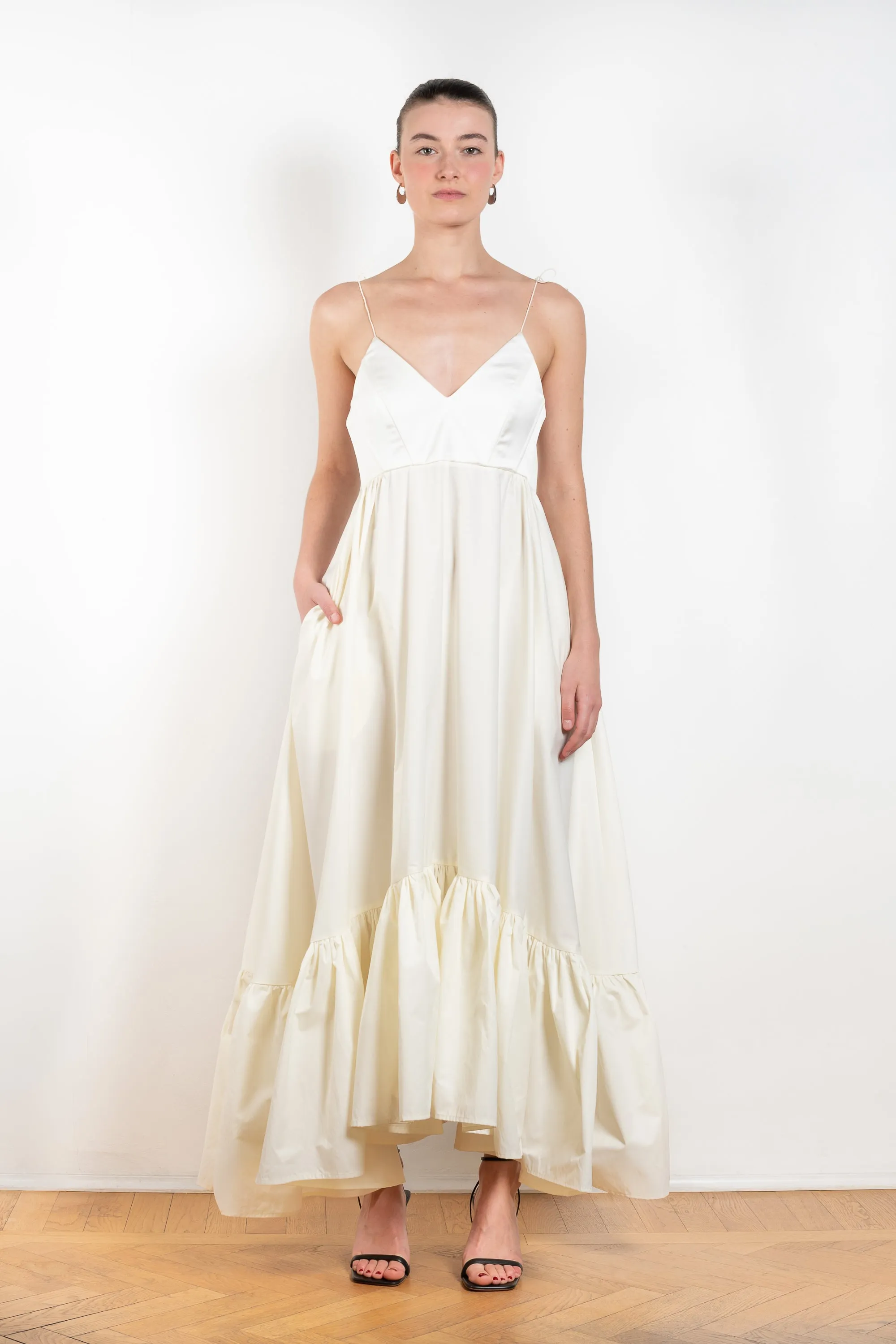 Snow Queen maxi dress