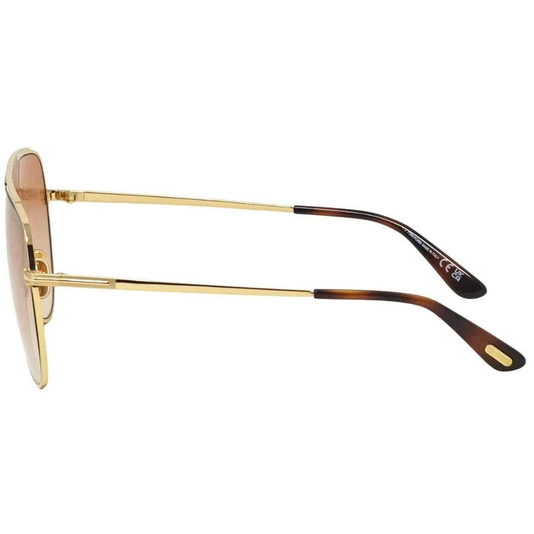 Sunglasses | Ethan FT0935 30T Gold Sunglasses | Tom Ford