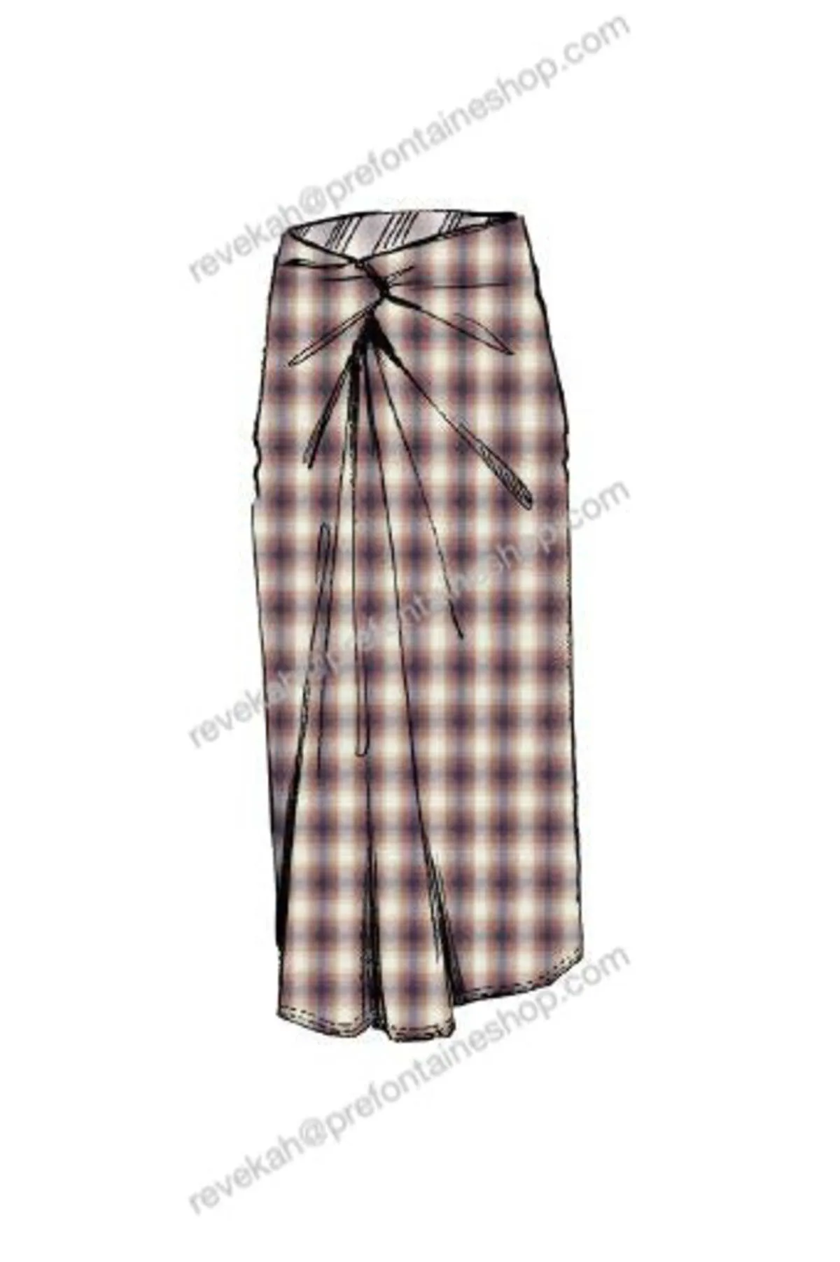 Tijuana Skirt - Midnight/Red