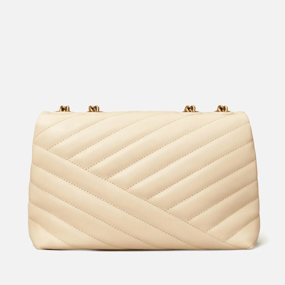 Tory Burch Kira Chevron Leather Small Shoulder Bag | Coggles
