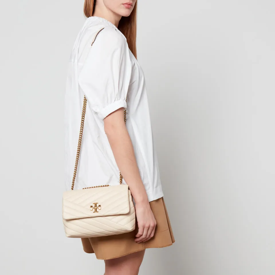 Tory Burch Kira Chevron Leather Small Shoulder Bag | Coggles
