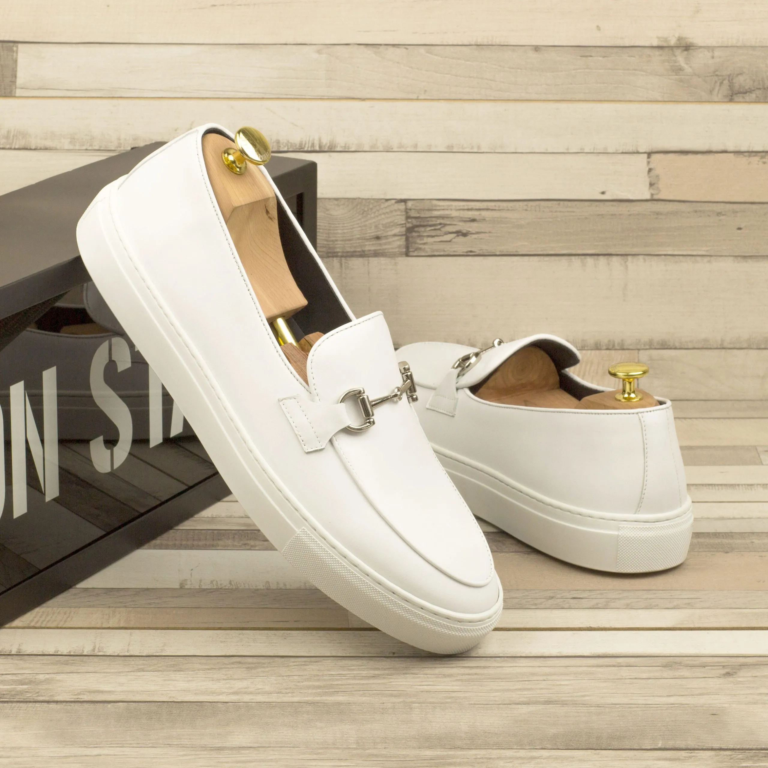 --White Belgian Sneaker-