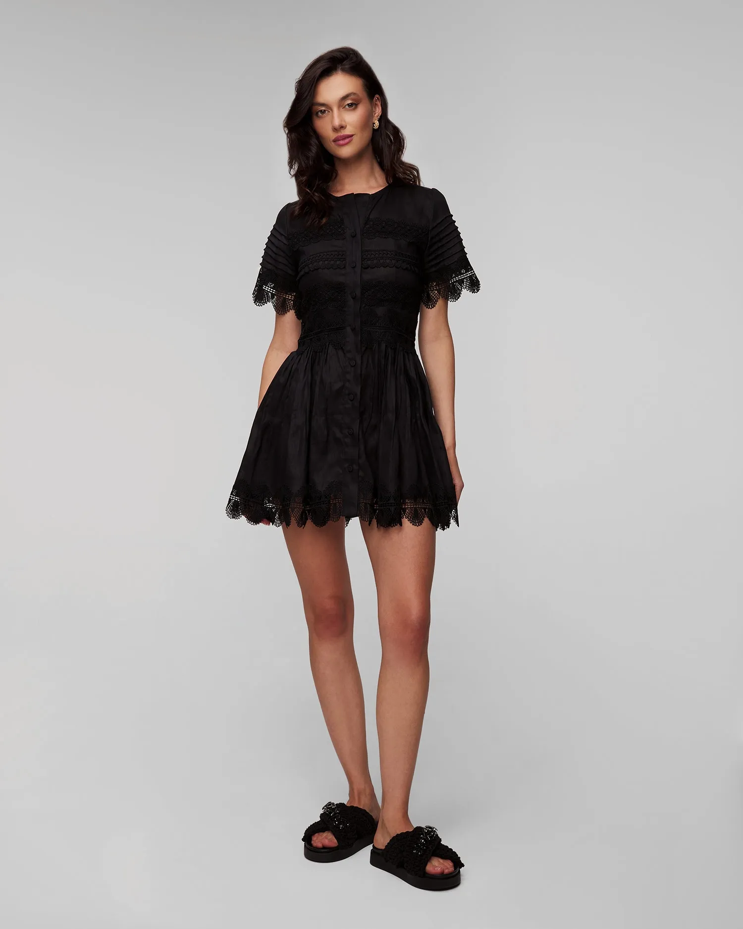 Women's black dress Waimari Violetta d201lnb-black